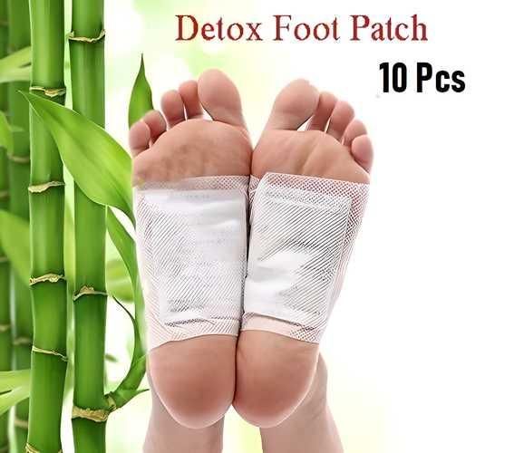Detox Foot Patches – Natural Cleansing Pads for Toxin Removal & Better Sleep (Set of 10)