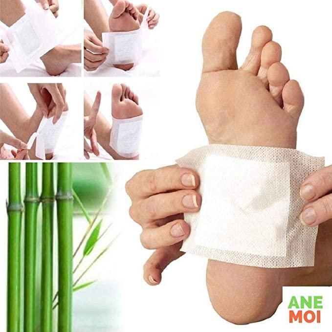 Detox Foot Patches – Natural Cleansing Pads for Toxin Removal & Better Sleep (Set of 10)