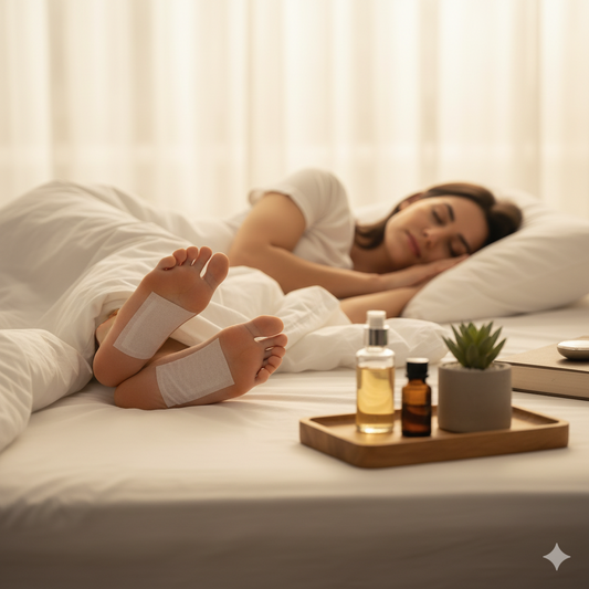 Detox Foot Patches – Natural Cleansing Pads for Toxin Removal & Better Sleep (Set of 10)